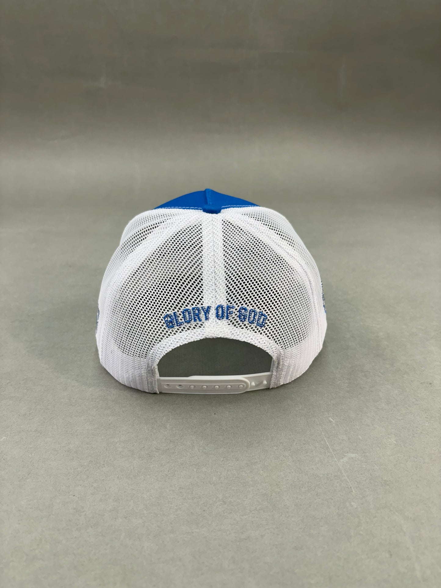 Glory of God - Blue and white