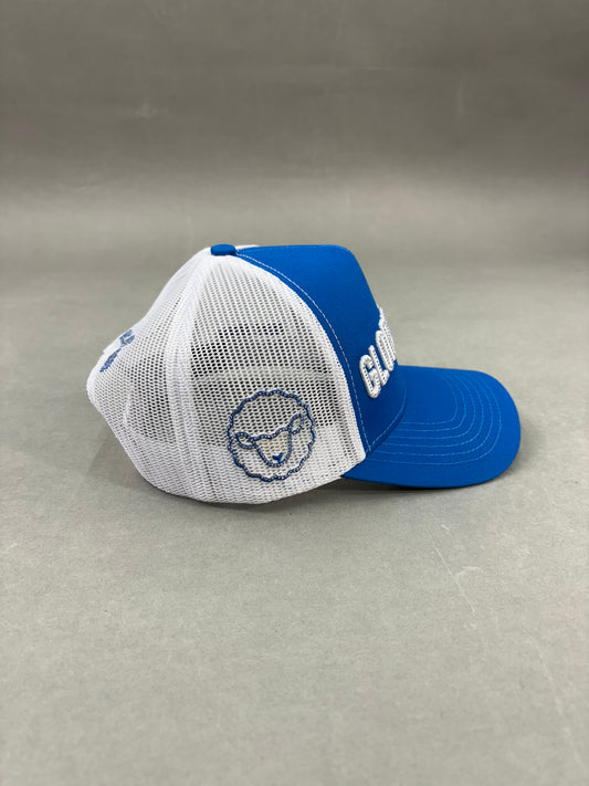 Glory of God - Blue and white