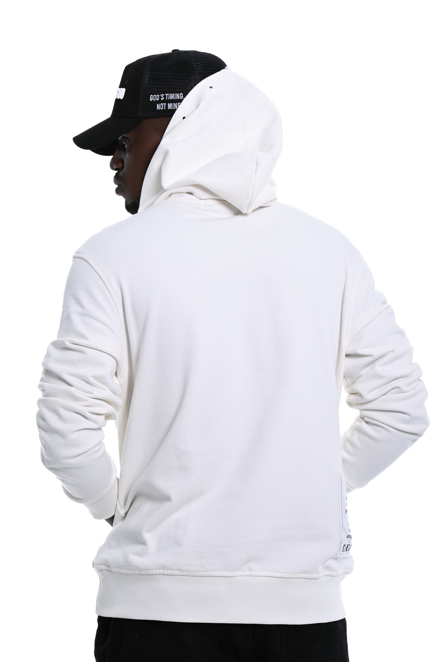 Glory of God Oversized Hoodie - White