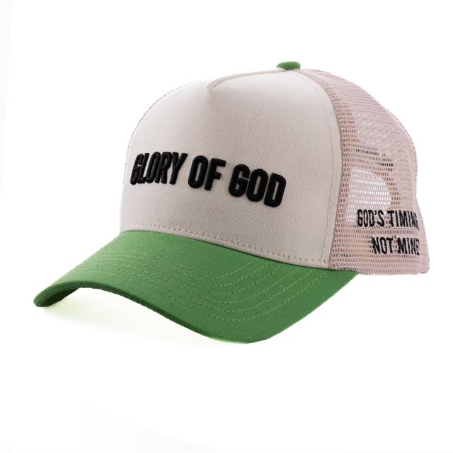 The Fresh Green & White Edition - Glory Of God Hat