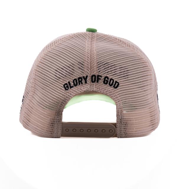 The Fresh Green & White Edition - Glory Of God Hat