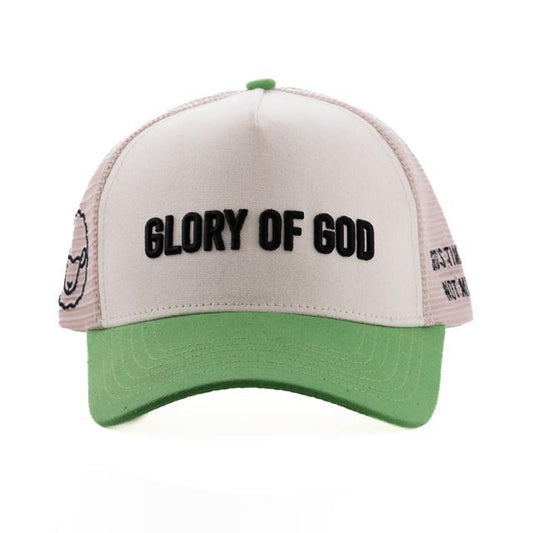 The Fresh Green & White Edition - Glory Of God Hat