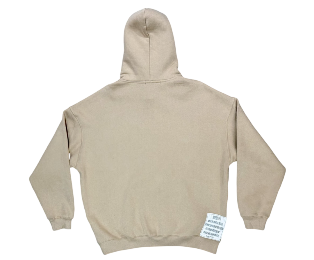 Glory of God Oversized Hoodie - Downing Sand Beige, Ultra-Soft Cotton, Premium Quality