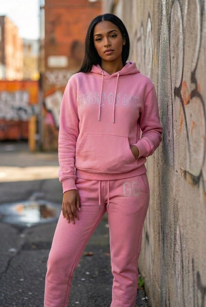 Glory  of god sut pink  para mujer